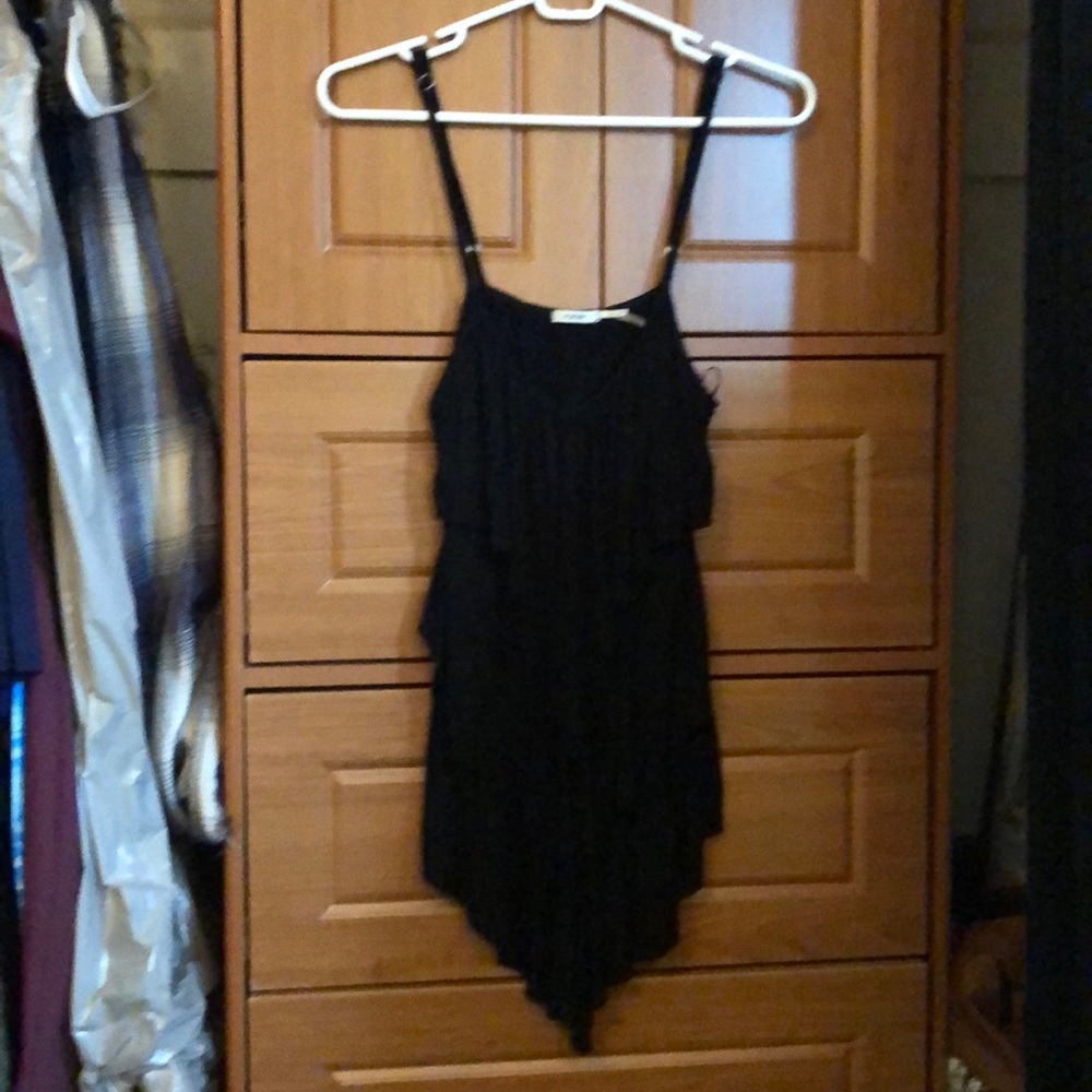 Poetry ruffled tank top